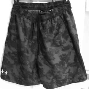 Under Armour running shorts with inseam